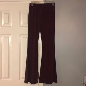 Stretchy Flare Mineral Wash Pants